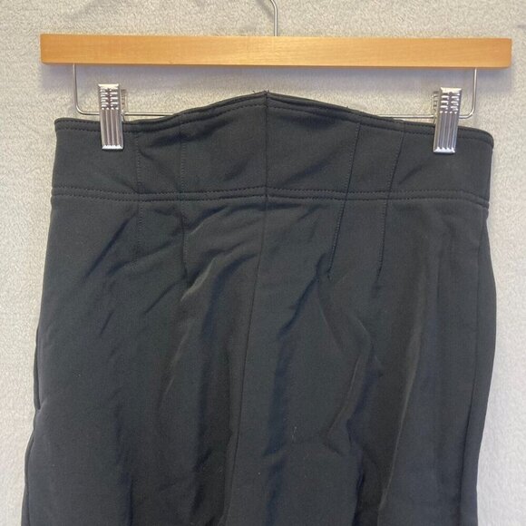 Vintage Nils Skiwear Snow Pants Womens Size 10 Stretch Ski Snow Black Zip Ankle - Picture 16 of 16